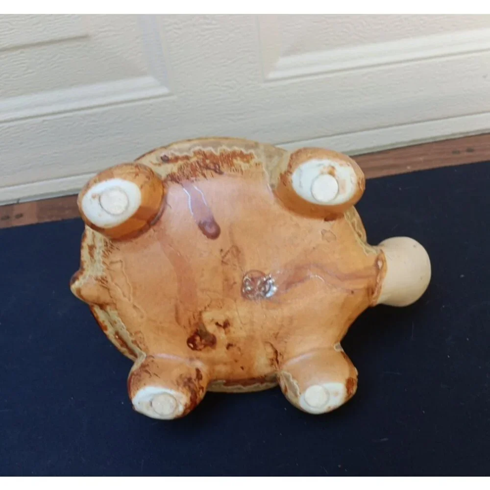 Turtle Ceramic Tealight Candle Holder – 4.25